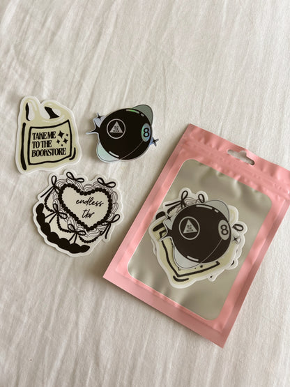 STICKER PACK / Lucky x Lover (Pack of 3)