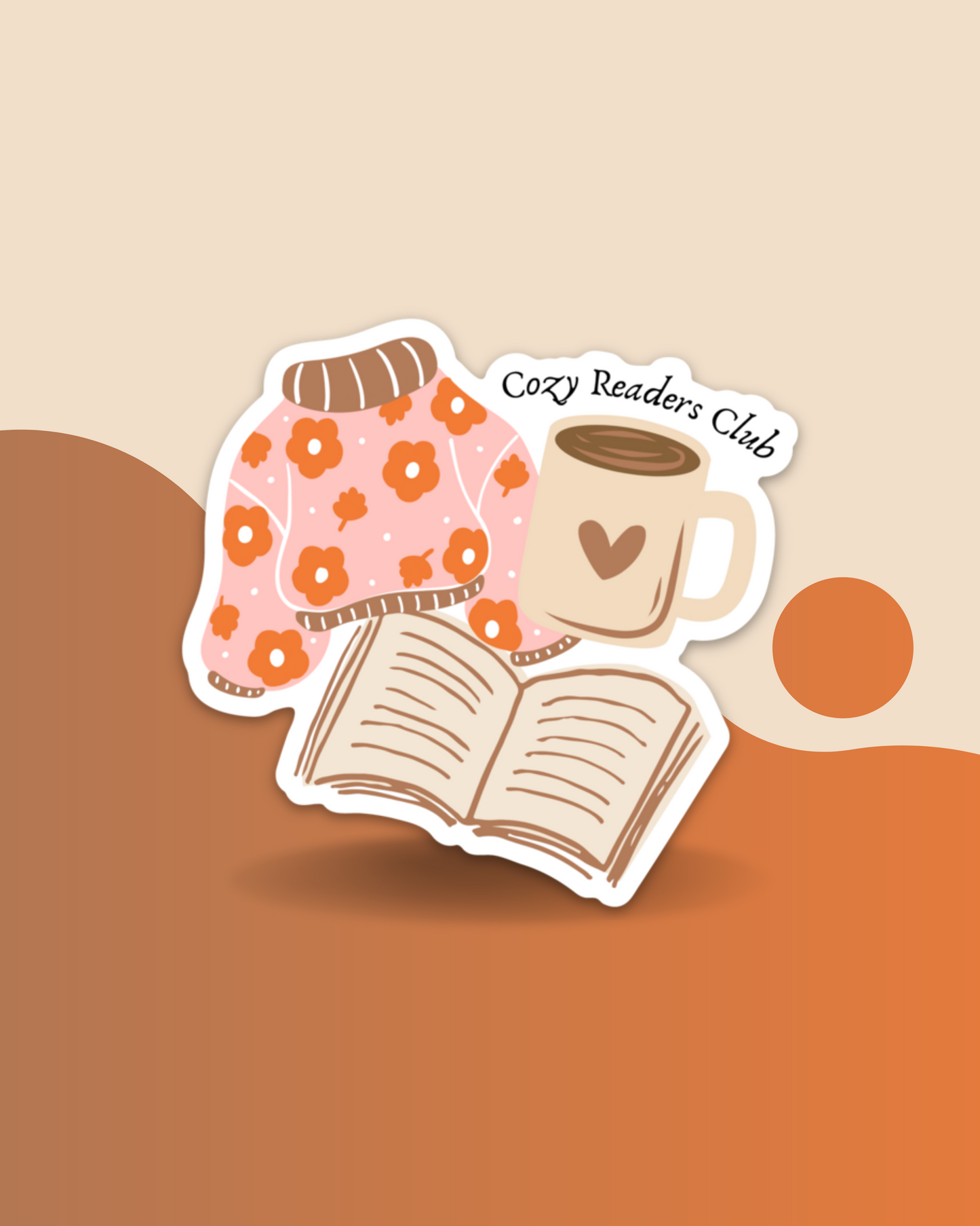 STICKER / Cozy Readers Club