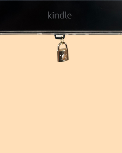 KINDLE CHARM / Lock & Key (Set of 2)